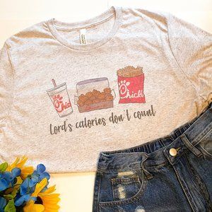 The Lord's Calories Chick-Fil-A Tee